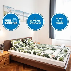  Apartament Free Parking - Dob50 Spacious - 2 Separate Bedroom, 5 People, Ac, Wifi